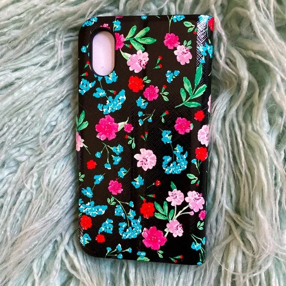kate spade | Accessories | Kate Spade Floral Iphone X Phone Case Wrap Folio Black Pink Blue Green New | Poshmark kate spade | Accessories | Kate Spade Floral Iphone X Phone Case Wrap Folio Black Pink Blue Green New | Poshmark